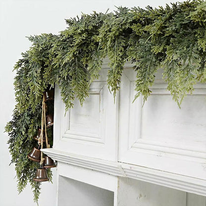 Pre-lit Christmas Cedar Garland